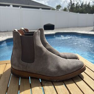 Common Projects Suede Chelsea Boots Size EU 43  Men's US 10 Made in Italy